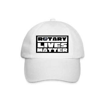 Rotary Lives Matter - Baseball Cap - white/white - Front
