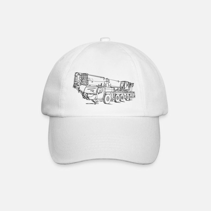 LTM1250 5 1 sombre - Casquette classique - blanc/blanc