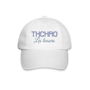 Tchao les loosers - Casquette classique - blanc/blanc - Devant