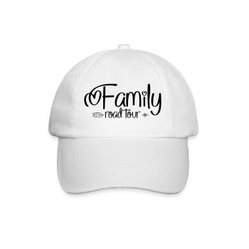 Vacances en famille - Casquette classique - blanc/blanc - Devant