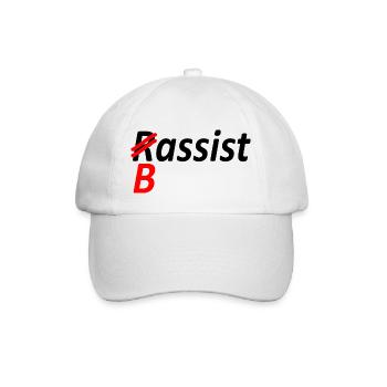 Bassist-Rechtschreibfehler Version 1-Satire - Baseballkappe - Weiß/Weiß - Vorne