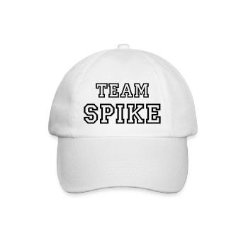 TEAM SPIKE Nom du chien Mâle TeamTricot - Casquette classique - blanc/blanc - Devant