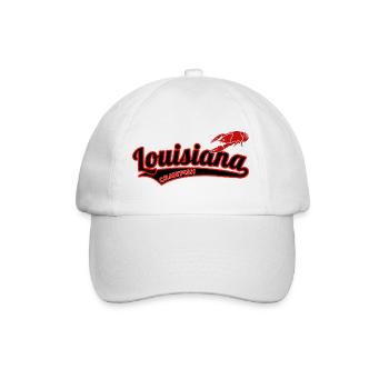 Louisiana Crawfish College Style - Casquette classique - blanc/blanc - Devant