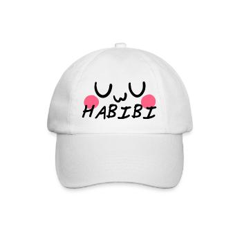 UwU Habibi - Baseballkappe - Weiß/Weiß - Vorne