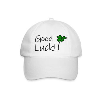 Bonne chance - Casquette classique - blanc/blanc - Devant