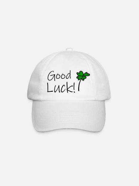 Good Luck - Baseballkappe - Weiß/Weiß