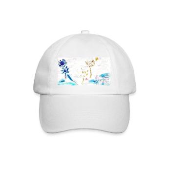 Imaginäre Wesen - Baseballkappe - Weiß/Weiß - Vorne