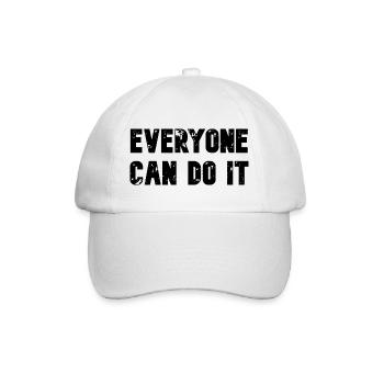 Motivation - Baseball Cap - white/white - Front