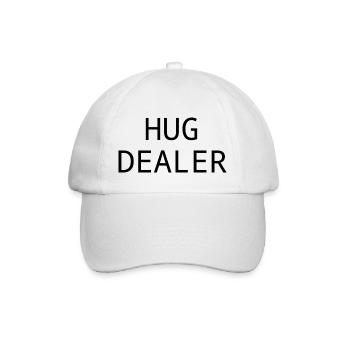 Hug dealer - Baseballkappe - Weiß/Weiß - Vorne