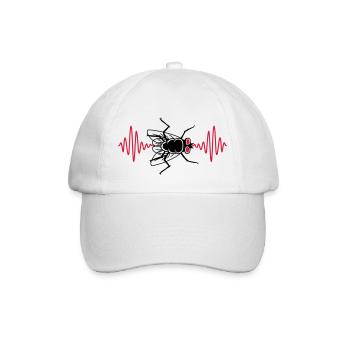 Pulse housefly small house fly - Baseball Cap - white/white - Front