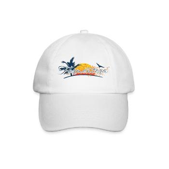 Formentera 2023 - Balearen - Spanien - Baseballkappe - Weiß/Weiß - Vorne