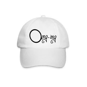 Omg - Casquette classique - blanc/blanc - Devant
