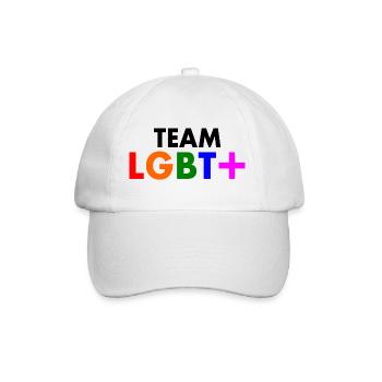 Lgbt - Baseballkappe - Weiß/Weiß - Vorne