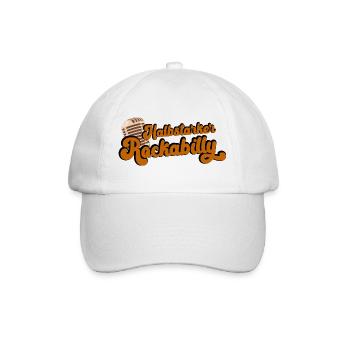 Rockabilly semi-fort - Casquette classique - blanc/blanc - Devant