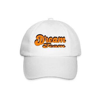 Dream Team Retro Style Design - Baseball Cap - white/white - Front
