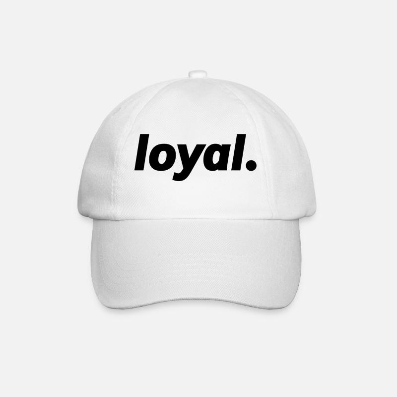 loyal - Baseballkappe - Weiß/Weiß