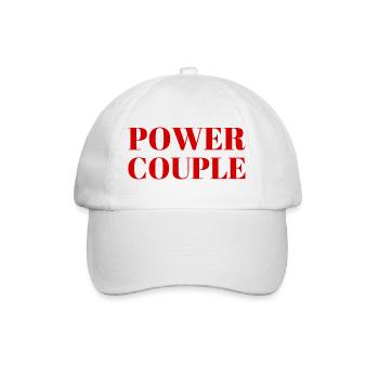 Power Couple - Casquette classique - blanc/blanc - Devant