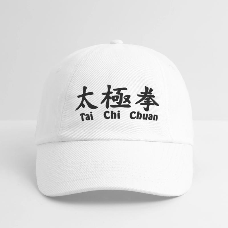 Script Tai Ji Quan horizontal avec texte Casquette classique