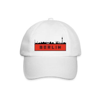 City of Berlin - Germany - Baseball Cap - white/white - Front