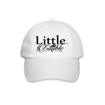 Little Trouble - Baseballkappe - Weiß/Weiß - Vorne