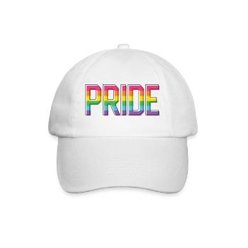 Pride Month LGBT - Pride! - Baseball Cap - white/white - Front
