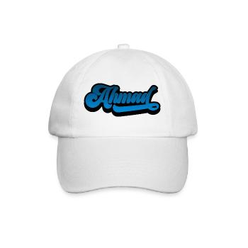 Ahmad - Baseballkappe - Weiß/Weiß - Vorne