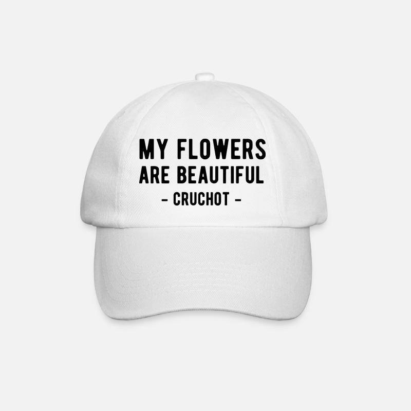 Louis de Funès Cruchot Gendarm - Baseballkappe - Weiß/Weiß