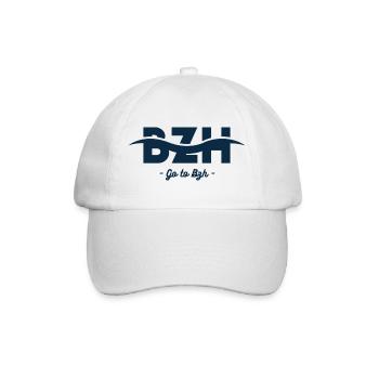 Vague BZH - Casquette classique - blanc/blanc - Devant