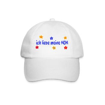Fête des mères J’aime ma maman - Casquette classique - blanc/blanc - Devant