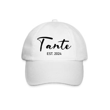 Aunt - Baseball Cap - white/white - Front