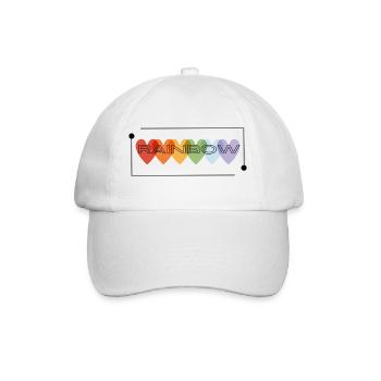 Rainbow - Baseball Cap - white/white - Front