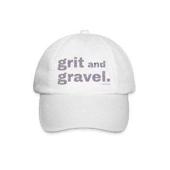 Gravel, Mountain Bike, Passion, Cycling - Baseball Cap - white/white - Front