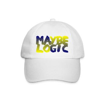 peut-être logique - Casquette classique - blanc/blanc - Devant