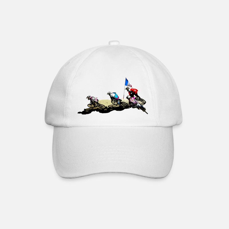 BMX (BMX) - Baseballkappe - Weiß/Weiß