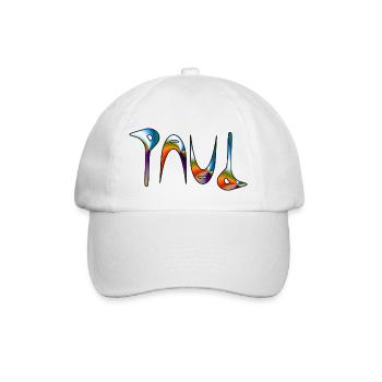 Paul - Casquette classique - blanc/blanc - Devant