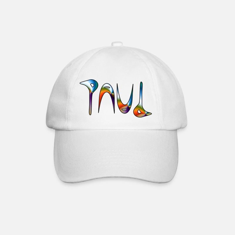 Paul - Casquette classique - blanc/blanc
