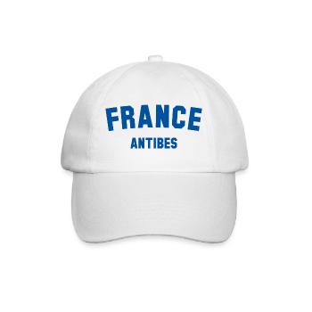 ANTIBES France Frankreich - Casquette classique - blanc/blanc - Devant