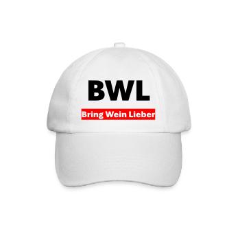 L’administration des affaires préfère apporter du vin - Casquette classique - blanc/blanc - Devant