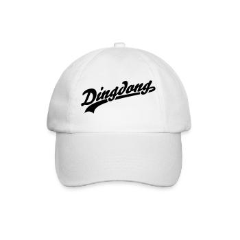 Dingdong - Baseballkappe - Weiß/Weiß - Vorne