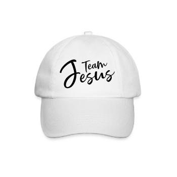 L’équipe Jésus - Casquette classique - blanc/blanc - Devant