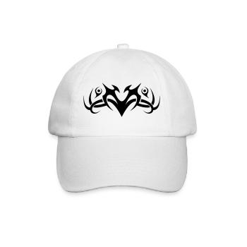 Tribal 8 par Helfspawn - Casquette classique - blanc/blanc - Devant