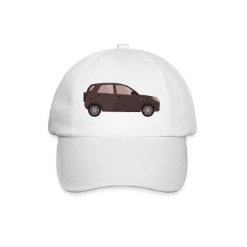 Voiture - Casquette classique - blanc/blanc - Devant