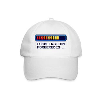 Chemise d’escalade pour nerds et geeks danois - Casquette classique - blanc/blanc - Devant
