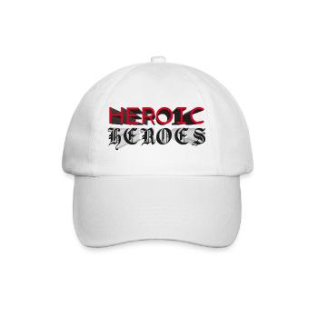 HEROIC HEROES - let's talk - Baseball Cap - white/white - Front