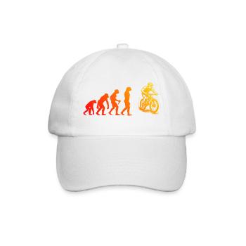 Direkte Mountainbike Aussage - Baseballkappe - Weiß/Weiß - Vorne