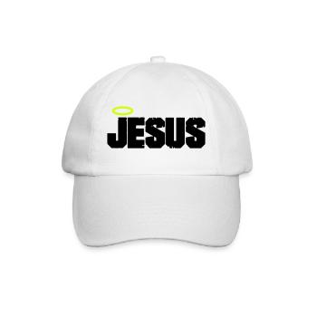 Mon Dieu - Casquette classique - blanc/blanc - Devant
