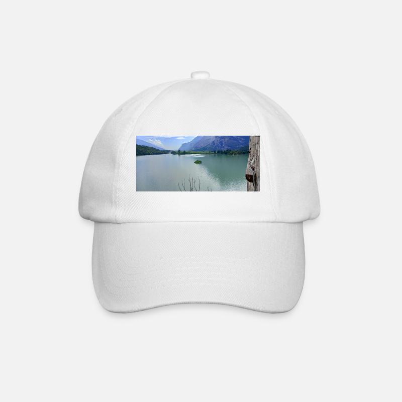 Alpine Lake Sereni Reflections - Baseball Cap - white/white