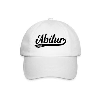 Abitur Abi 2026  - Baseballkappe - Weiß/Weiß - Vorne