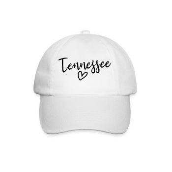 Amour des femmes du Tennessee Heart Tennessee - Casquette classique - blanc/blanc - Devant