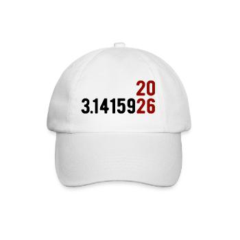 Pi Day 2026 avec le jeu des chiffres | Numéro de district 3.1415 - Casquette classique - blanc/blanc - Devant